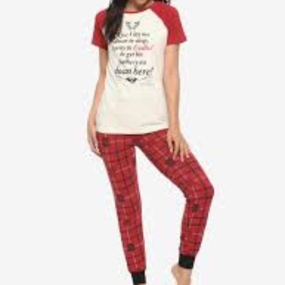 New - Supernatural Castiel Women's Pajama Set - M